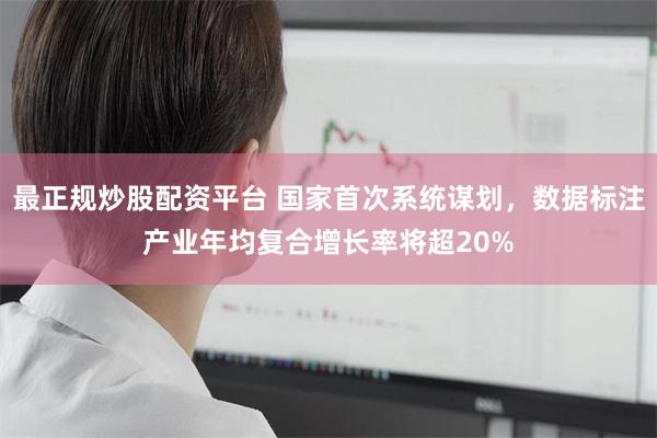 最正规炒股配资平台 国家首次系统谋划，数据标注产业年均复合增长率将超20%