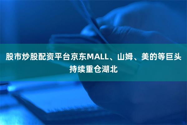 股市炒股配资平台京东MALL、山姆、美的等巨头持续重仓湖北